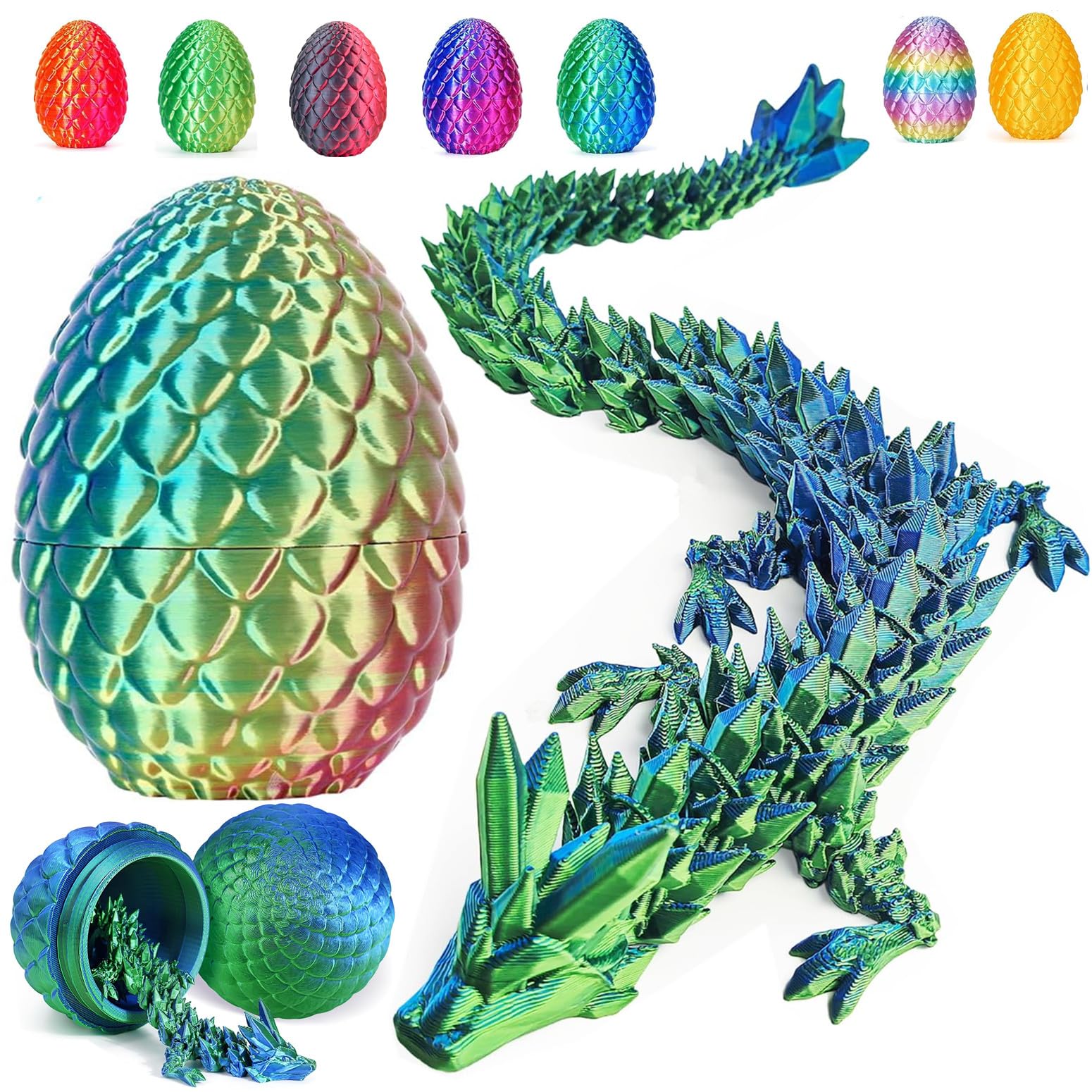 置物 HAWAII Dragon egg Amazon.com: Easter Dragon Eggs with Dragon Inside, 12in 3D Printed